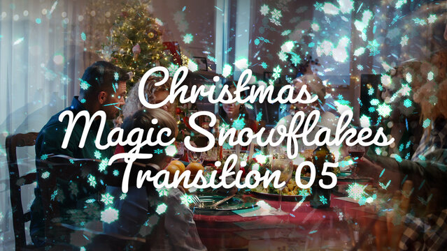 Christmas Magic Snowflakes Transition 05