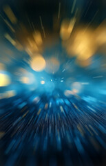 abstract blue background with rays