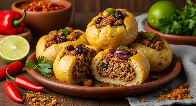 Classic Papa Rellena Peruvian Style