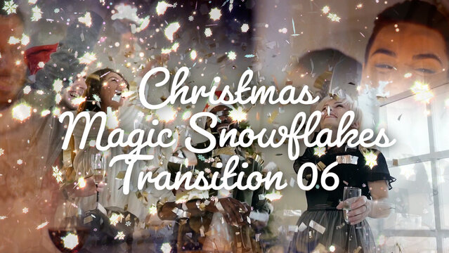 Christmas Magic Snowflakes Transition 06