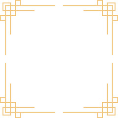 Chinese New Year Square Ornament