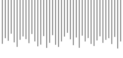 たくさんのガーンを表す上から垂れている線のイラスト