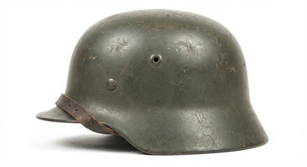 German World War Two (Stahlhelm M1942) military helmet