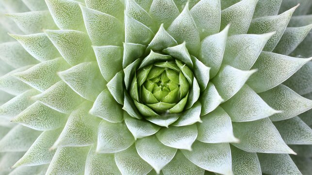 Close-up of a succulent plant. Succulent background, top view, flat lay. Nature abstract background, succulent plant macro - Powered by Adobe