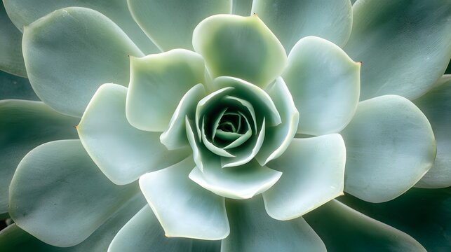 Close-up of a succulent plant. Succulent background, top view, flat lay. Nature abstract background, succulent plant macro