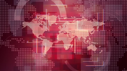 satellite signals and data flows illuminate global digital connections - Powered by Adobe