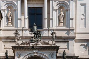 Bergamo Cathedral Facade