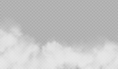 Naklejka premium Realistic Ground Fog Overlay with Soft Diffusion PNG overlay