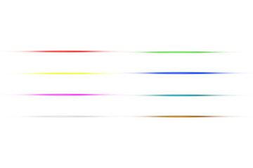 Christmas Light PNG. Set of Christmas glowing garlands.