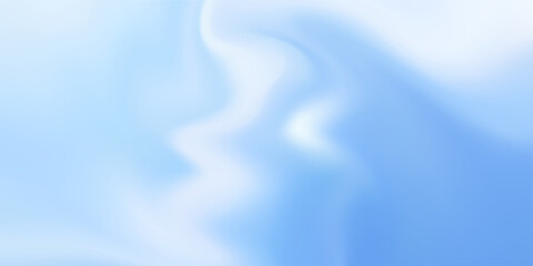 Winter Blue Gradient Background. Christmas blue white snowy landscape bg. Fluid wave soft transitions. vector eps10
