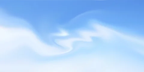 Fotobehang Blauwe hemel Winter Blue Gradient Background. Christmas blue white snowy landscape bg. Fluid wave soft transitions. vector eps10  © inayah