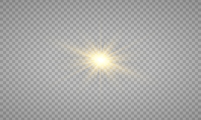 Vector transparent sunlight special lens flare light effect. Stock royalty free vector illustration. PNG