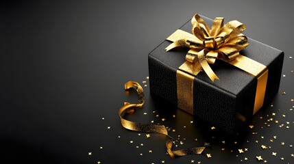 Beautiful black and gold gift.