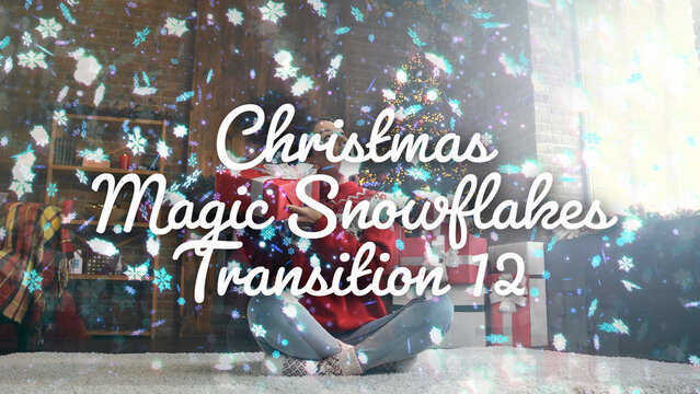 Christmas Magic Snowflakes Transition 12