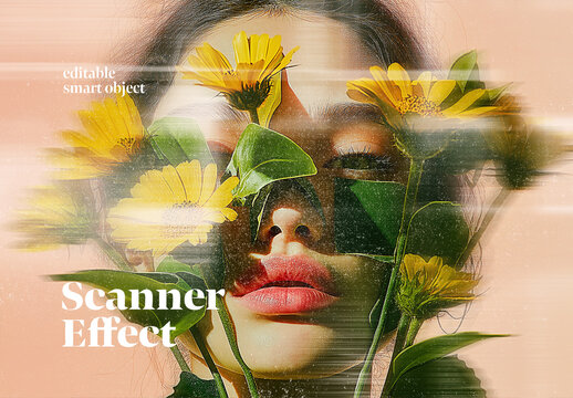 Scanner Photo Effect
