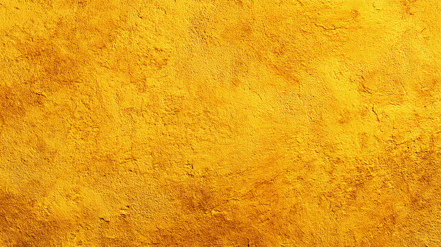 A textured close-up of a vibrant, golden surface. The surface appears to be weathered and aged, showcasing the details of its composition