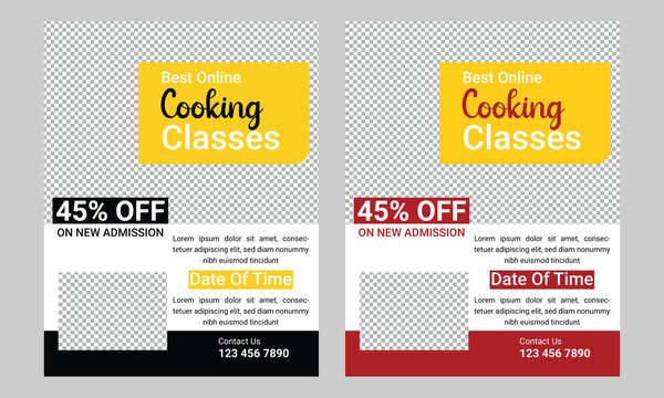 Cooking Class Flyer Template