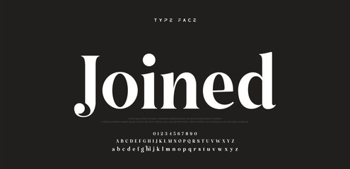 Obraz premium Elegant logo modern luxury alphabet font. Typography elegant style alphabet fonts for beauty shop, decoration, business, boutique, fashion, brand, wedding, vintage design. vector illustration