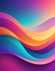 abstract background with dynamic trending gradient colors