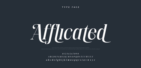 Beauty Luxury font alphabet logo. Typography beautiful fashion elegant classic letters serif italic fonts decorative wedding vintage blossom logos. vector illustration