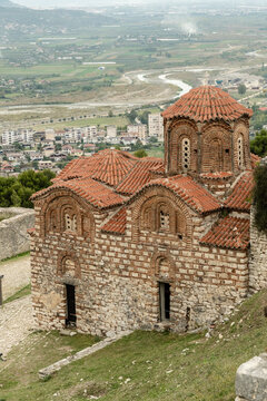 Kirche der Heiligen Dreifaltigkeit auf der Burg von Berat, Berat, Bezirk Berat, Albanien