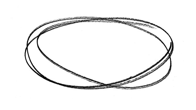 Marker circle hand drawn, Highlight hand drawing different circles png, Handwritten circle, For marking text, numbers, marker pen, pencil