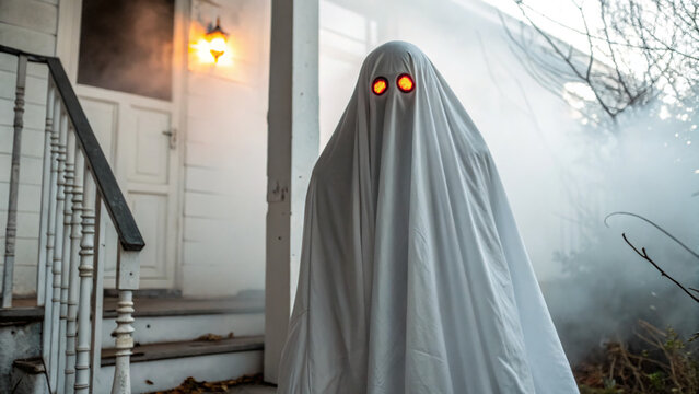 ghost spooky spirit for halloween party