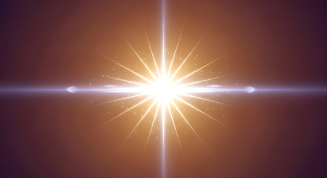 Lens Flare Starburst Light Effect Copy Space Background