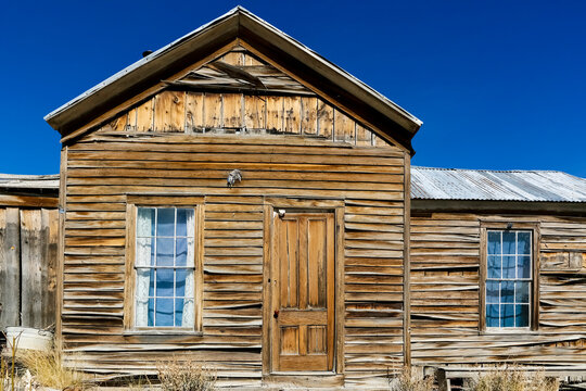 Bellmont, Nevada, USA   Old ghost town with abandoned cabins. 
