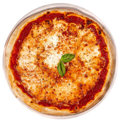 Margherita pizza mozzarella cheese tomato sauce basil International pizza day