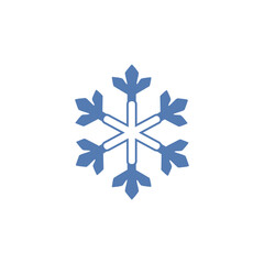 Snow Icon, Snowflake Vector Icon, Winter Icon, Snow or Snowflake Symbol, Snow, Snowflake isolated on white background