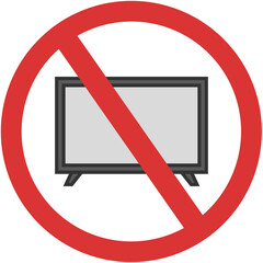 no smart tv icon