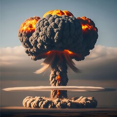 Nuclear Explosion Cloud