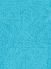 Abstract Turquoise Woven Texture Soccer Jersey Pattern