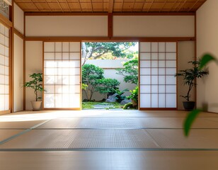 Zen-Inspired Indoor Space