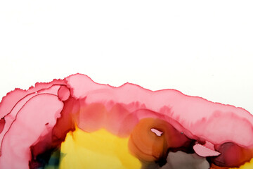 art background from colorful spots