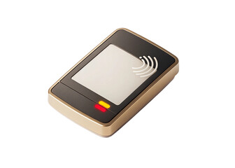 RFID reader isolated on suitable background