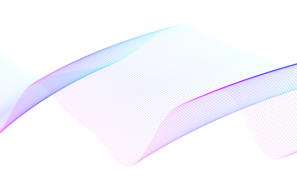 Colorful Abstract Wave Pattern with Flowing Lines and Dynamic Movement