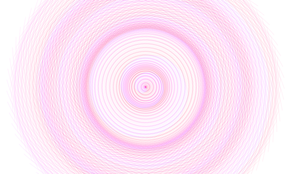 Hypnotic Tunnel Abstract Pink and Purple Concentric Circle Wave Pattern