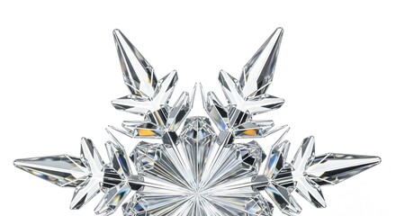 Prismatic Winter Crystal