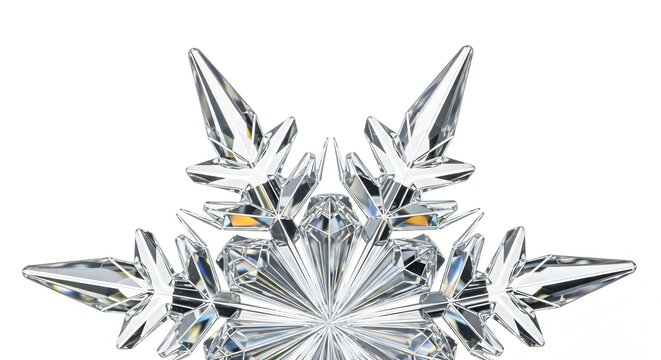 Prismatic Winter Crystal