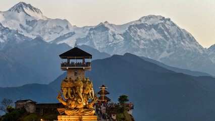 Aerial View The Golden Ganesh