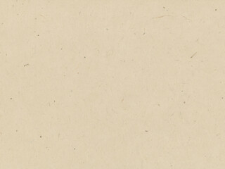 Beige handmade paper with a slightly textured surface. Fine fibers and natural imperfections are visible, giving it an organic and rustic appearance.  Perfect for artistic or craft projects