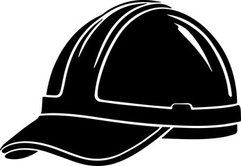 Classic hat silhouette in minimal design