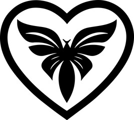 Minimal Futuristic Element – Clean Black Line Art Symbol
