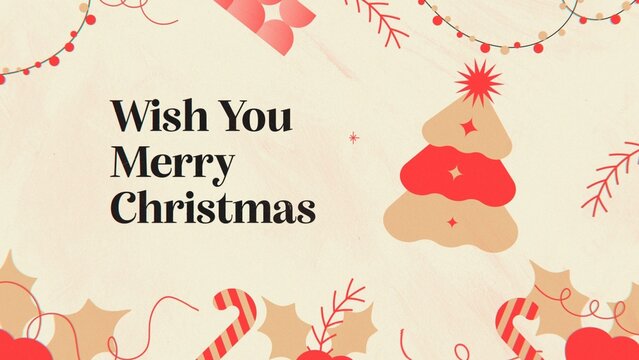 Minimal Christmas Wishes