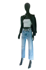 Full-length female mannequin