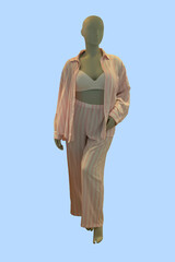 Full-length female mannequin