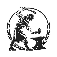 black and white cartoon illustration of a man