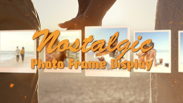 Nostalgic Photo Frame Display